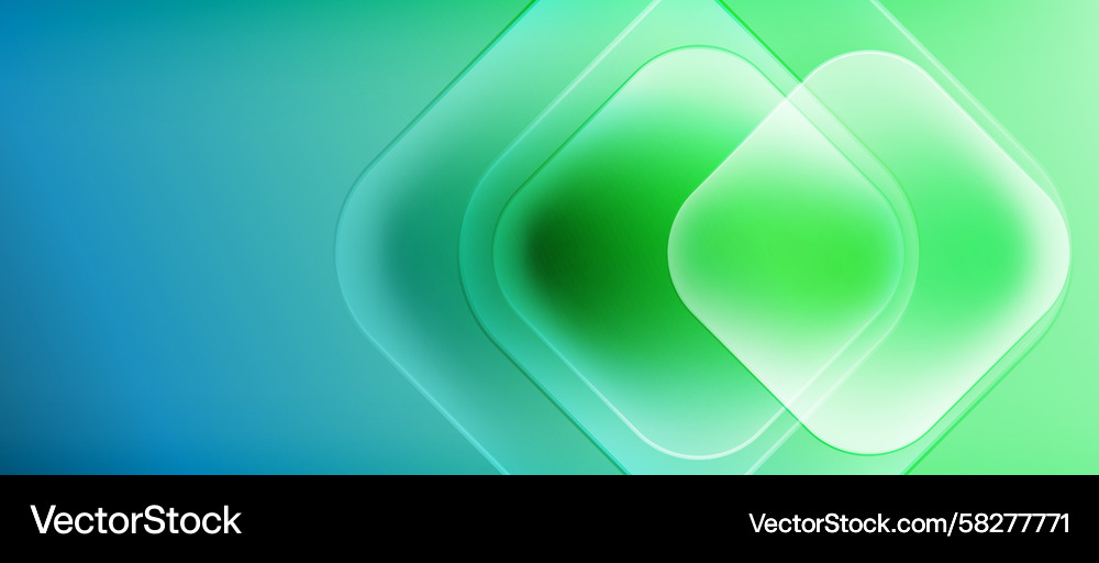 Abstract Gradient Square Background Vector Image