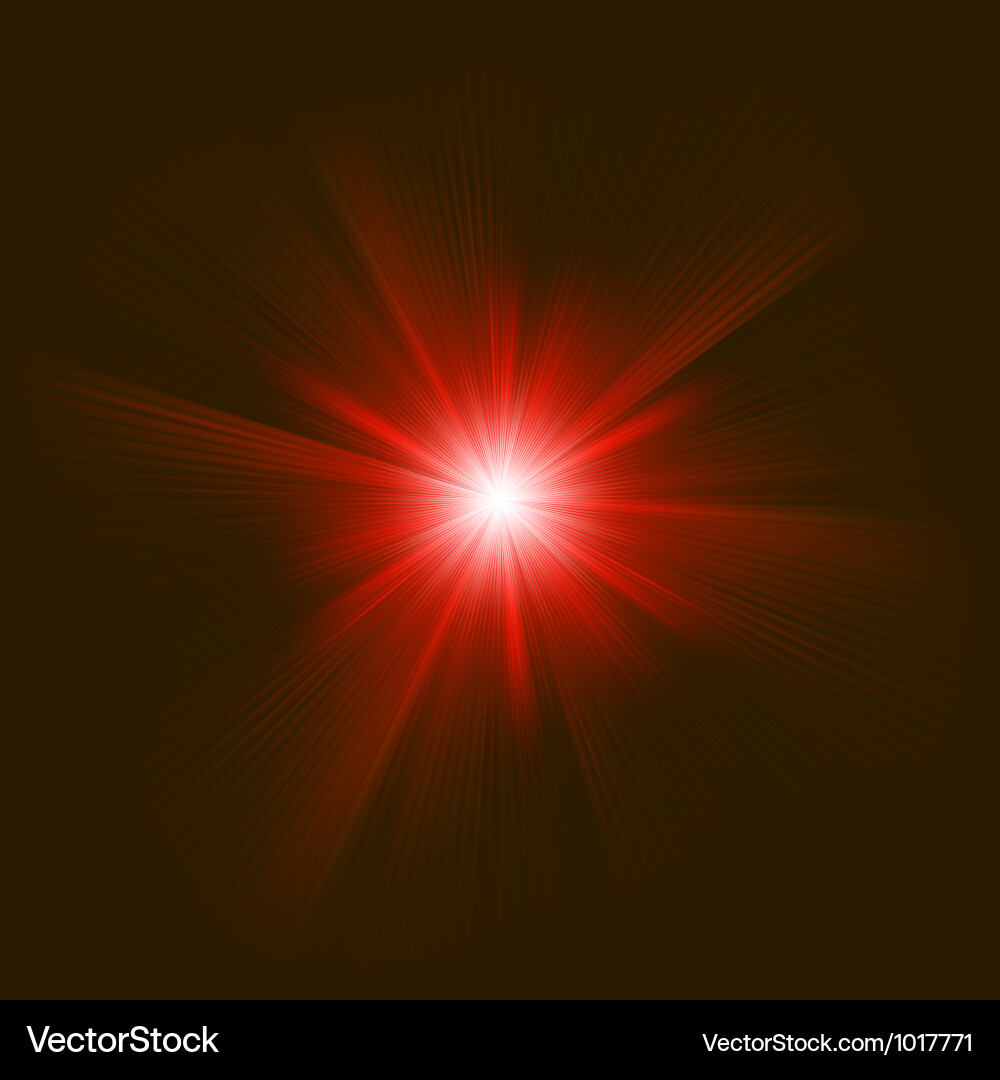 Red color design with a burst eps 8 vector image