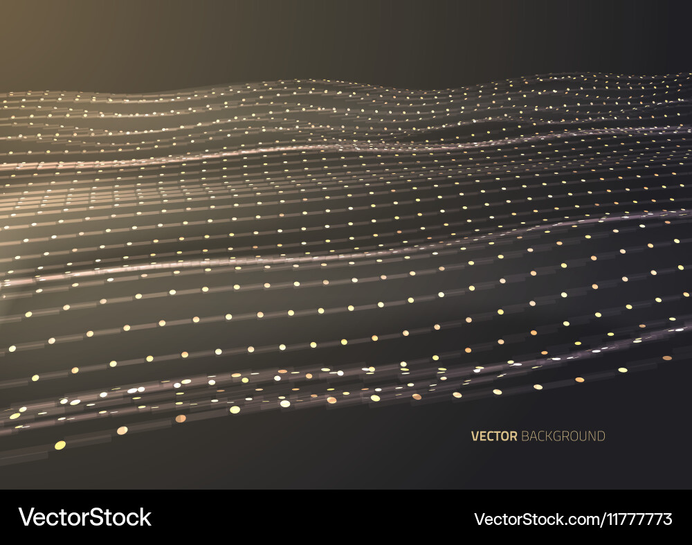 Abstract geometric technology design element vector image