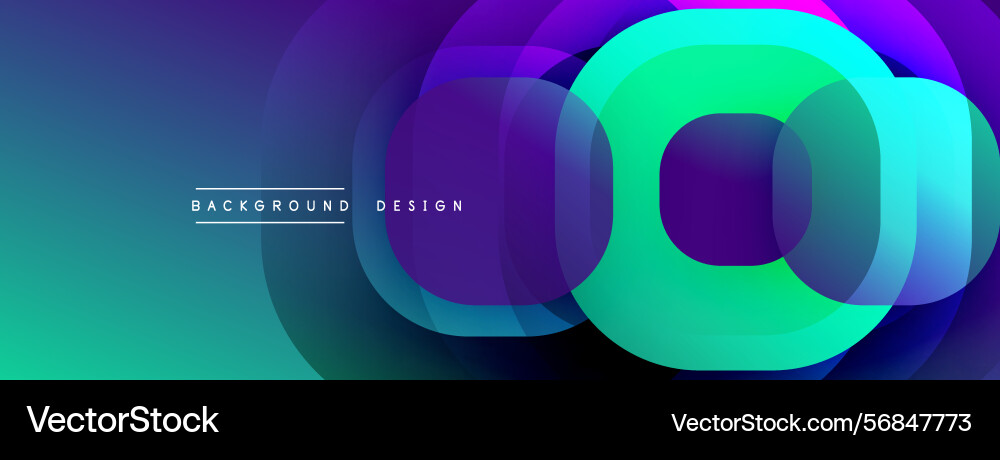 Abstract gradient layers create dynamic visual Abstract gradient layers create dynamic visual vector image