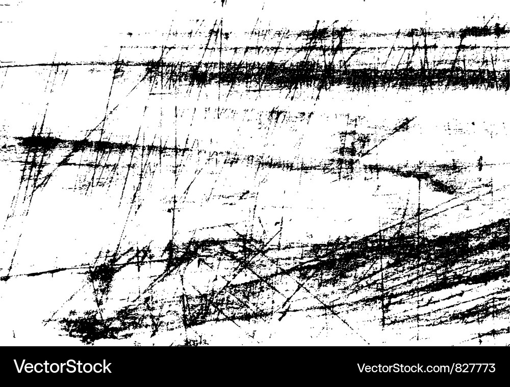 Distressed Scratch Texture Background Vector Image