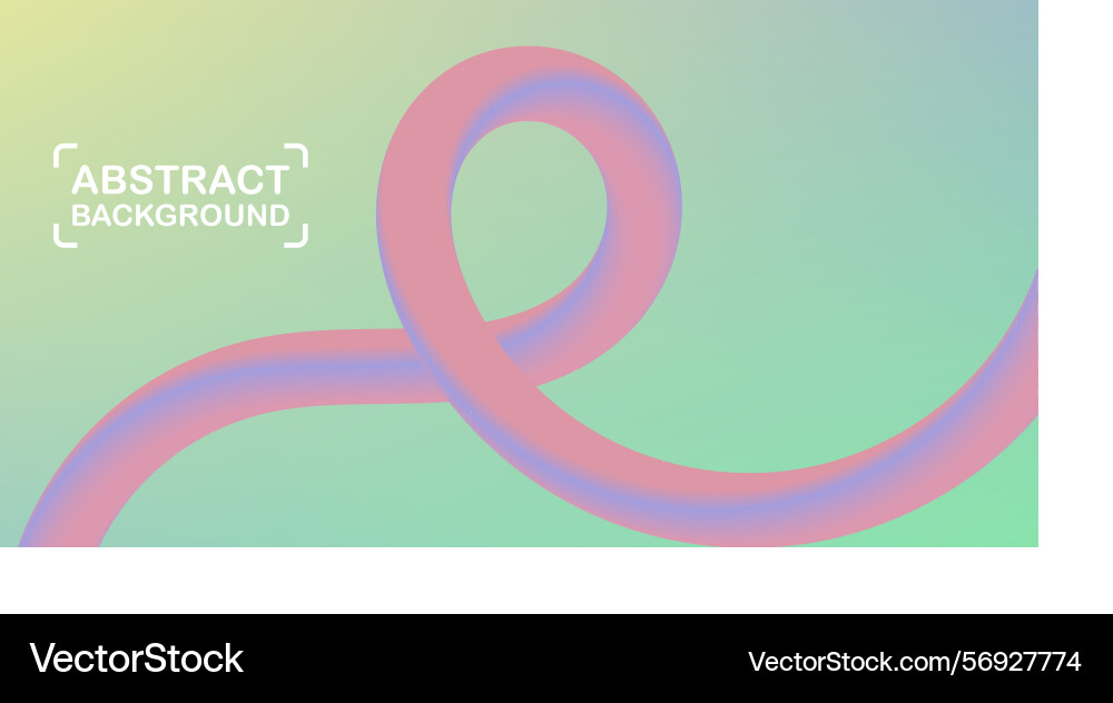 Pink gradient shape on abstract background Vector Image