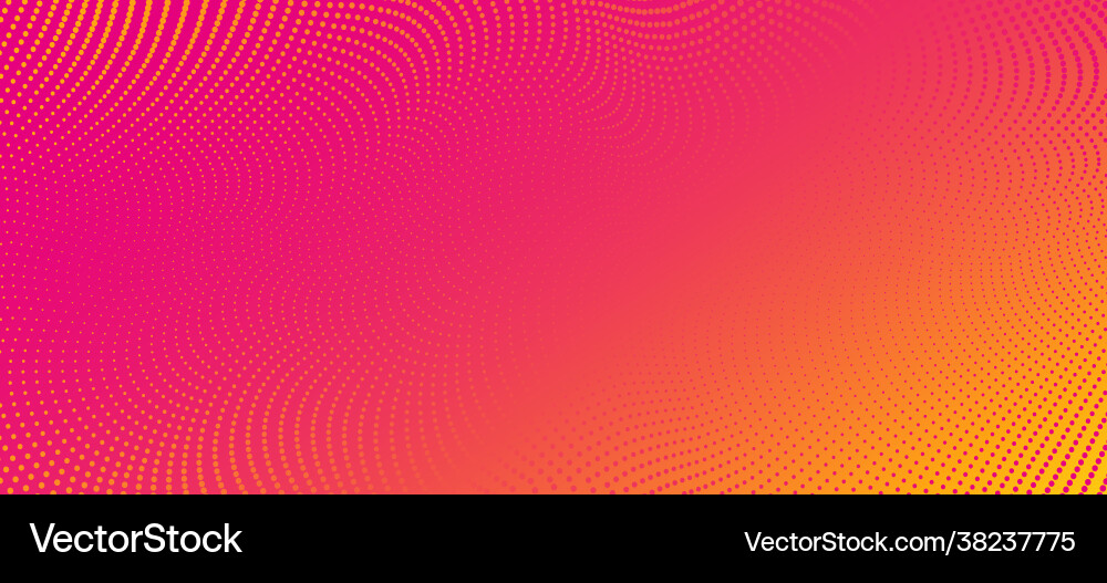 Background with color abstract wave dots Background with color abstract wave dots vector image