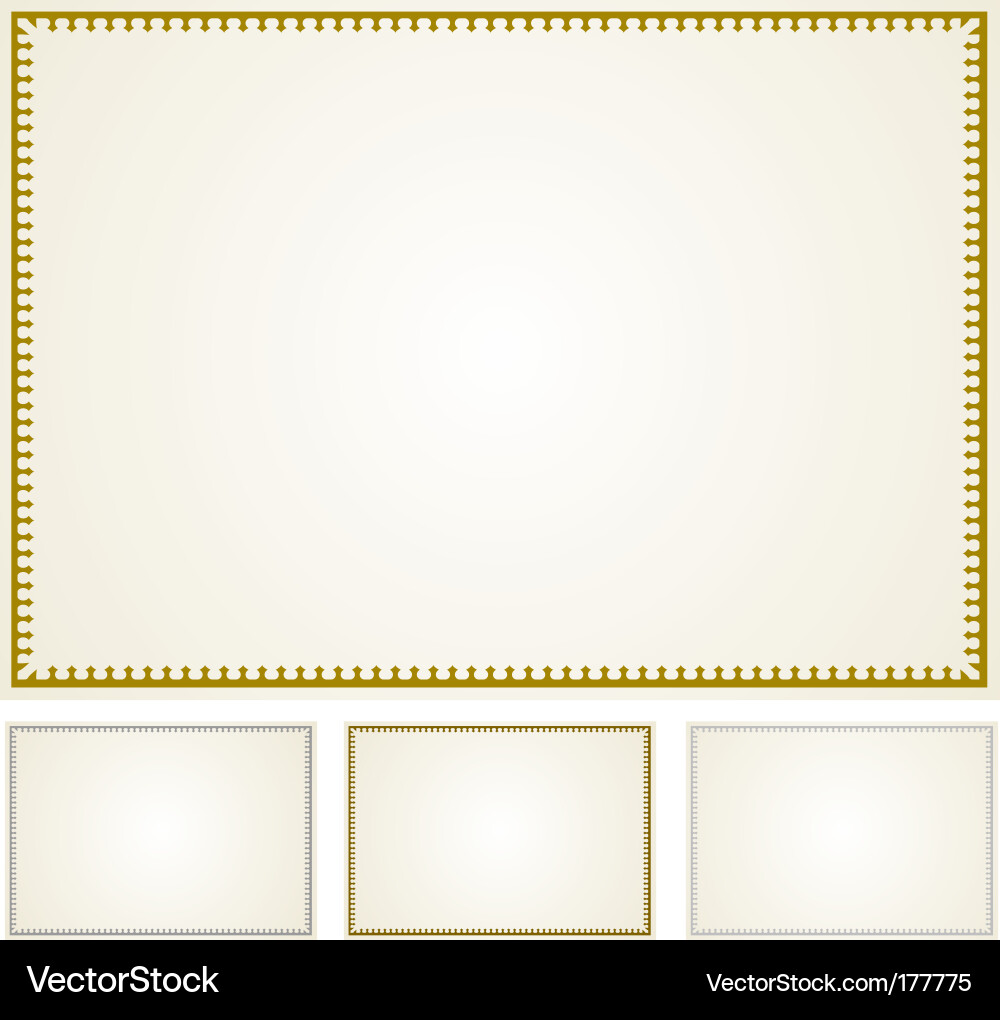Elegant Border Frames Collection vector image