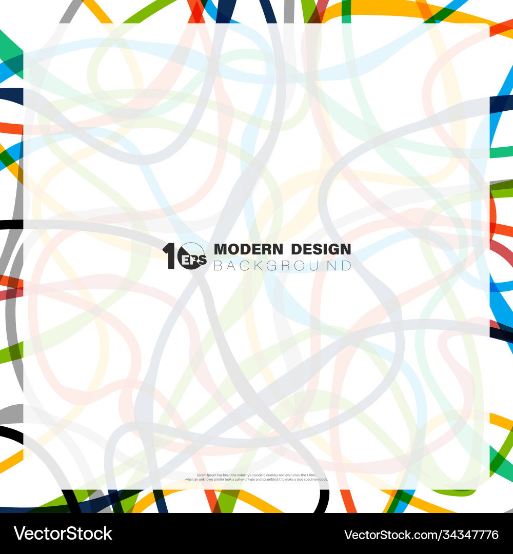 Abstrakte bunte Linienmuster Design minimal Abstrakte bunte Linienmuster Design minimal vektorbild