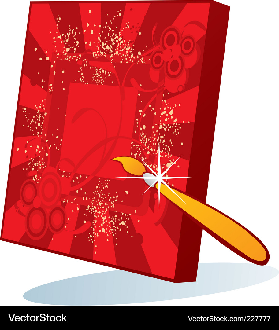 Art print Vector Image
