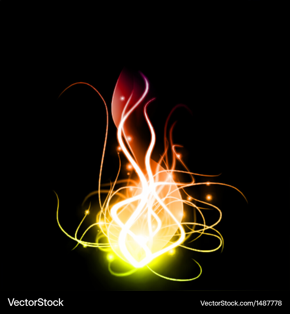 Abstract background with lighting effect vector image