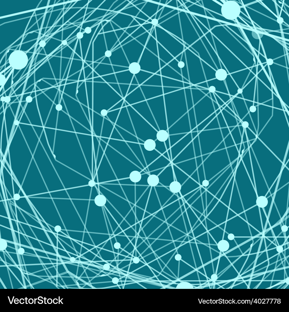 Abstract Point Lattice Background Vector Image