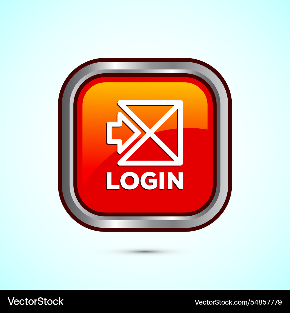 User profile login icon design access Vector Image