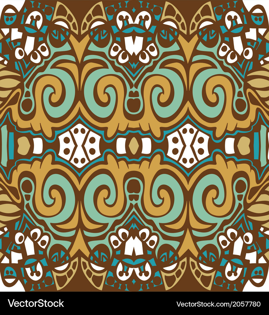 Psychedelic abstraction background symmetric Vector Image
