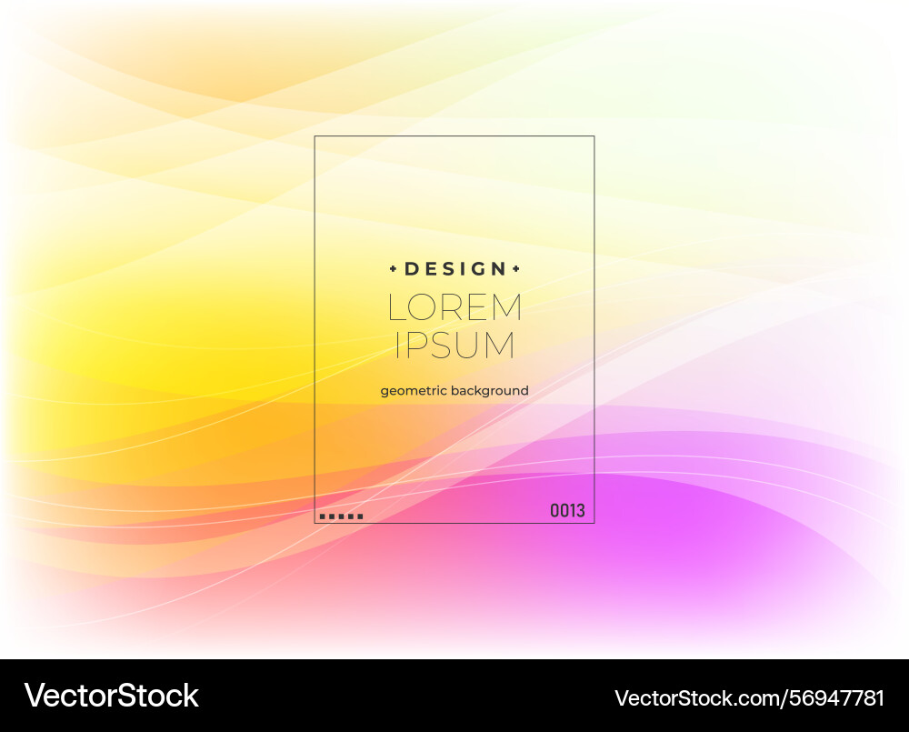 Flat minimal geometric background dynamic shapes Vector Image