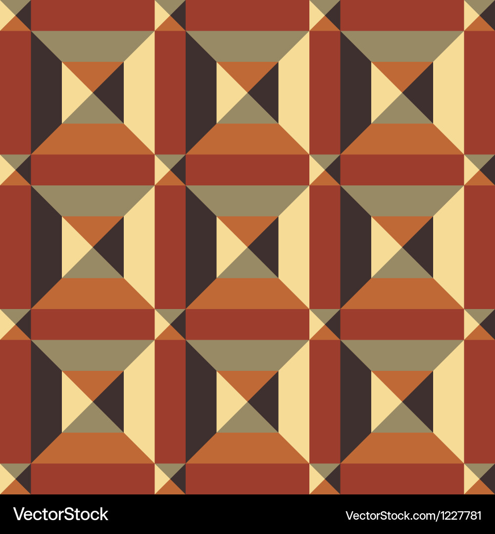 Geometric Square Pattern Background vector image