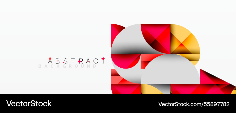 Abstract geometric design with intersecting Abstract geometric design with intersecting vector image