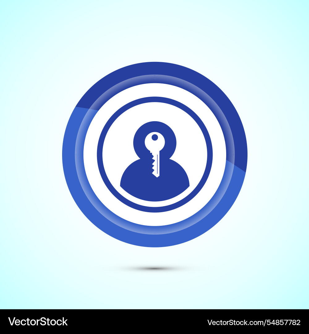 User profile login icon design access User profile login icon design access Vector Image