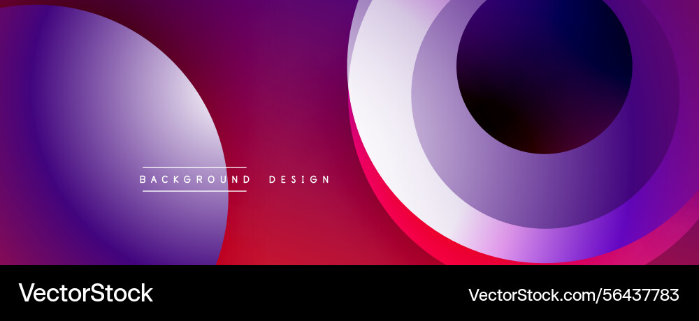 Abstract overlapping circles create dynamic vector image