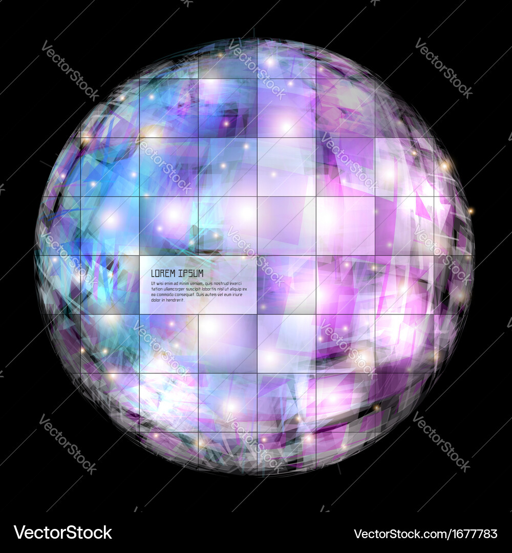 Abstract usable for different design Vector Image