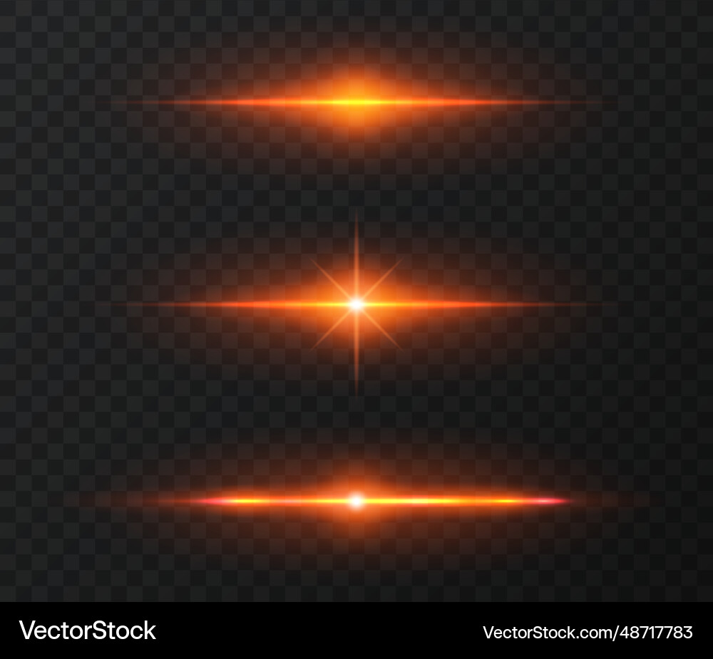 Light effect set Light effect set Vector Image