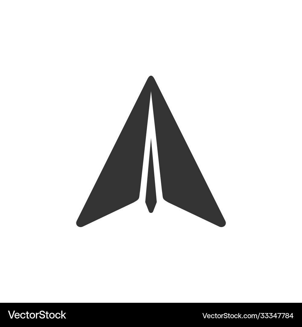 Paper Airplane Icon vector image