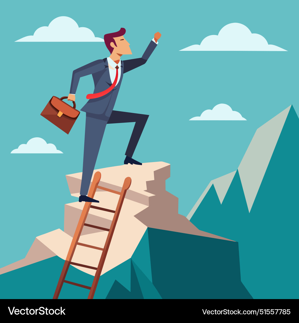 Solution to solve problem motivation for business Vector Image