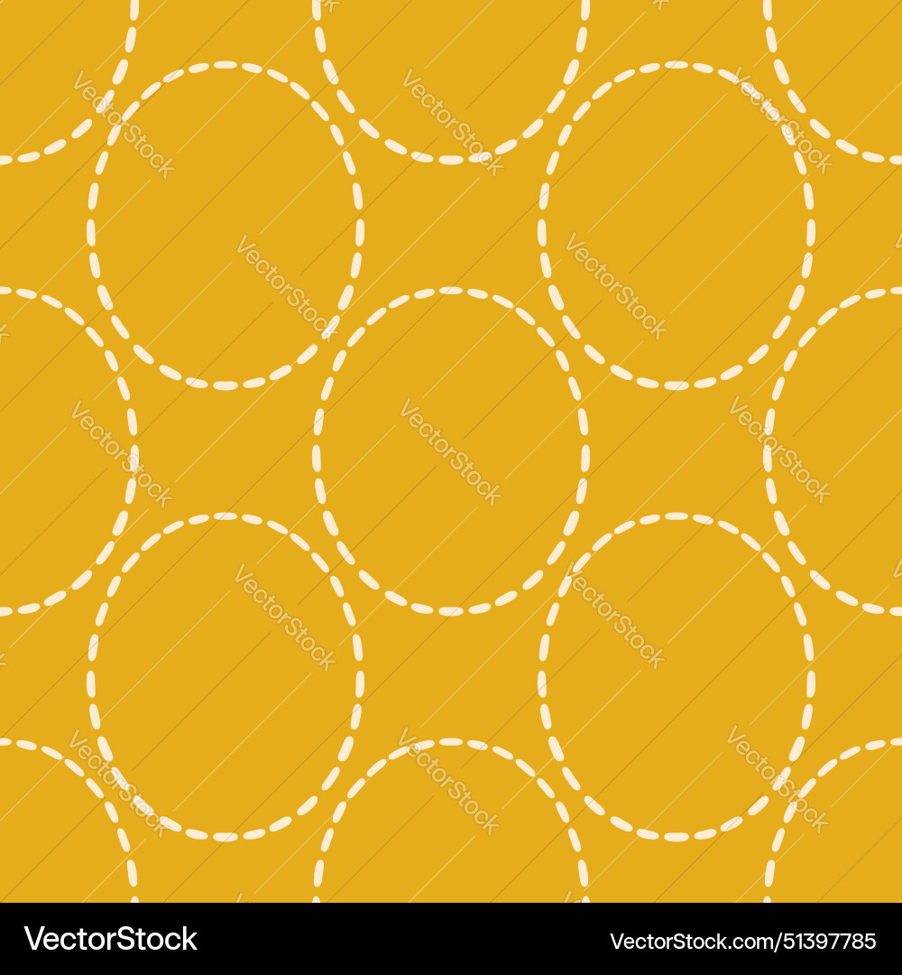 Yellow simple seamless pattern with hand Vector Image