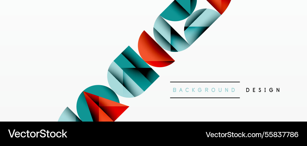 Abstract geometric pattern with intersecting Abstract geometric pattern with intersecting vector image