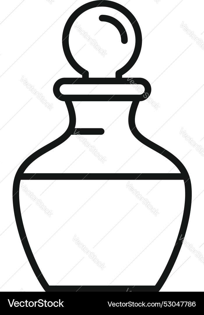 Chemistry flask icon showing experiment container Chemistry flask icon showing experiment container Vector Image