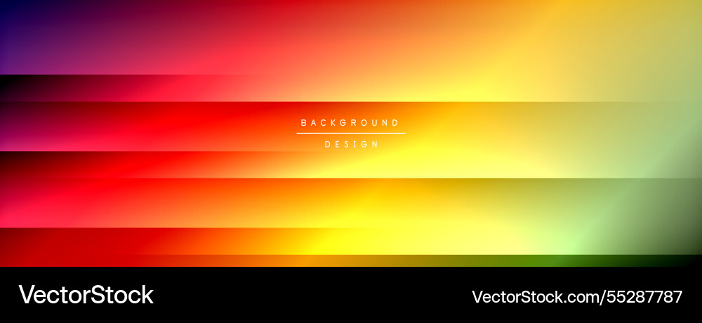Colorful gradient with lines made of shadow Vector Image