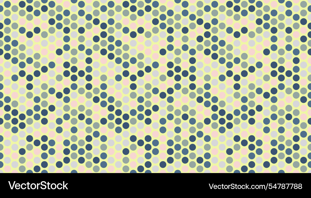 Dotted pattern with colorful geometric circles Dotted pattern with colorful geometric circles Vector Image