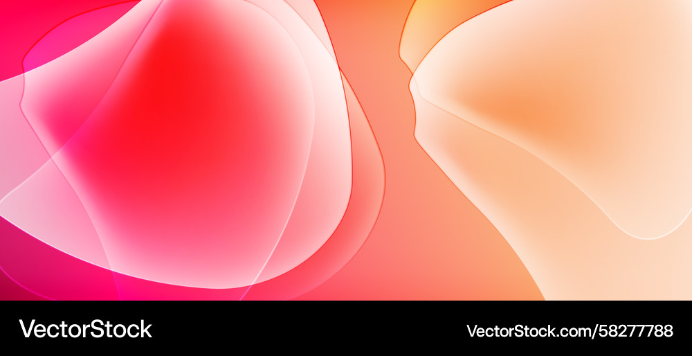 Fluid Color Blend - Warm Gradient Vector Image