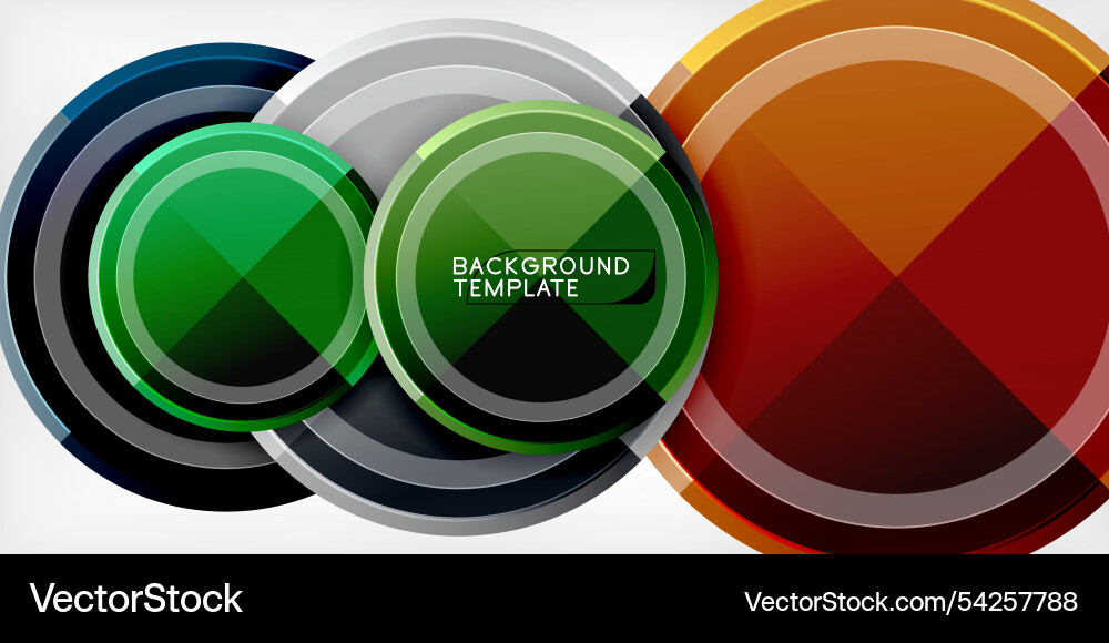 Minimal geometric abstract background circle Minimal geometric abstract background circle Vector Image