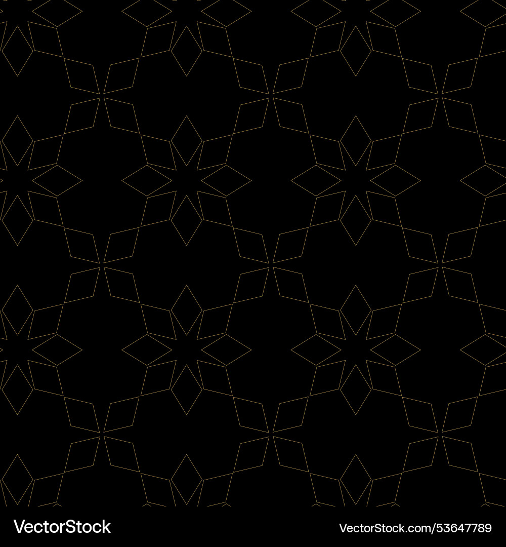 Abstract geometric pattern with crosses stripes Vector Image