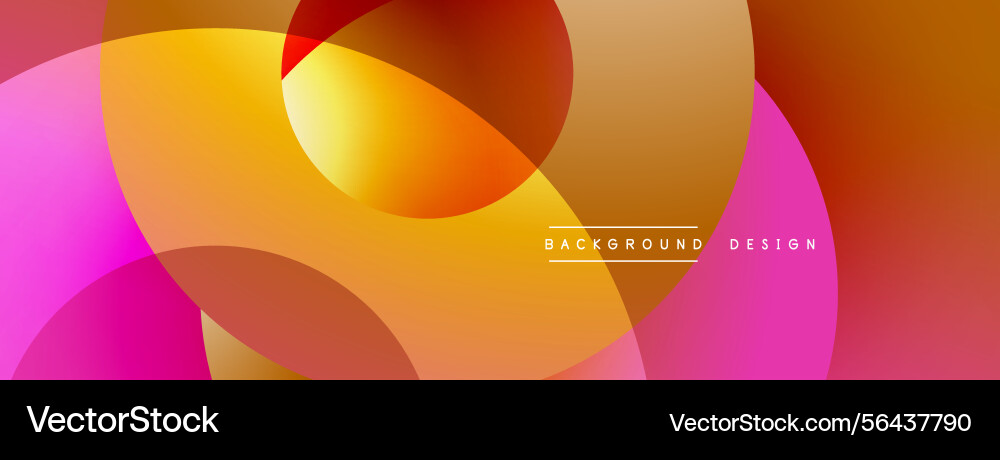 Abstract colorful overlapping circles create Abstract colorful overlapping circles create vector image