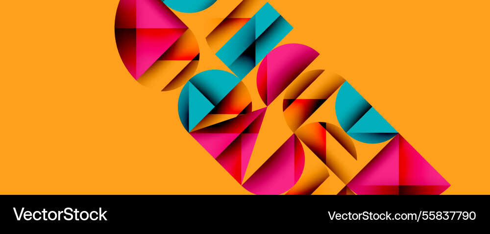 Abstract geometric pattern with intersecting Abstract geometric pattern with intersecting vector image