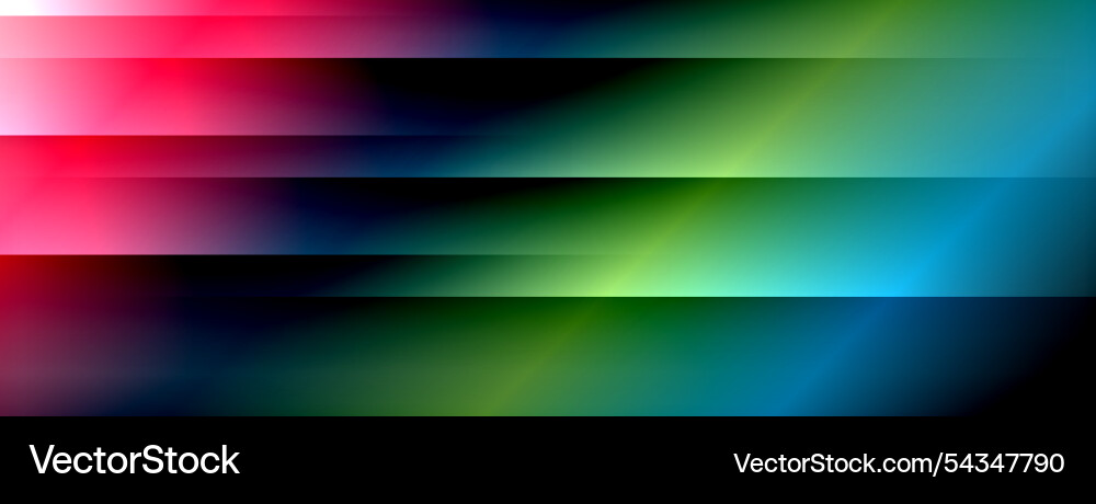 Colorful gradient with lines made of shadow Vector Image