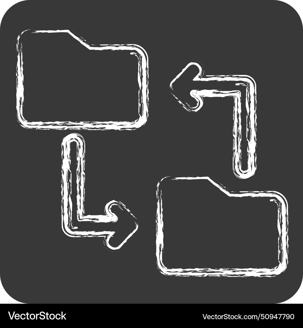 Icon file sharing related to remote working Icon file sharing related to remote working vector image