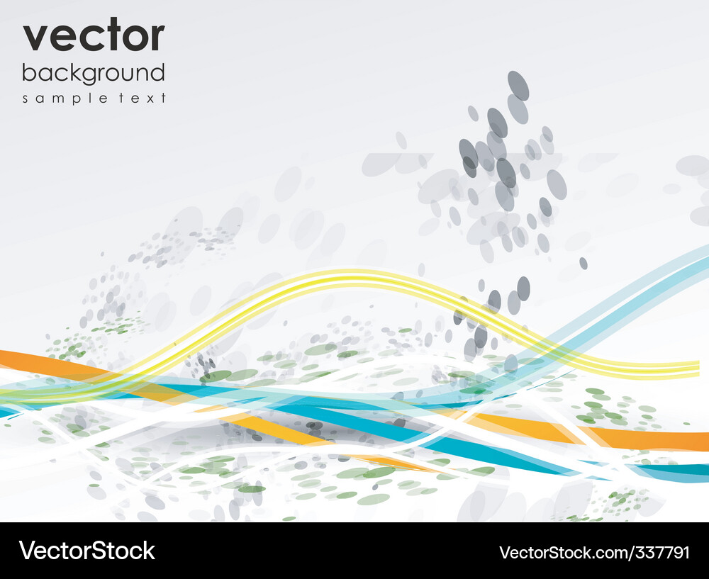 Dynamic Color Splash Background Vector Image