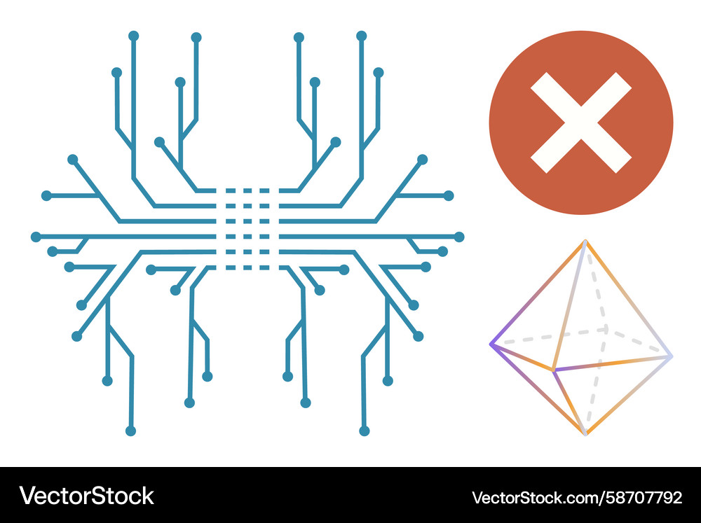 Abstract Circuit Error Signal Vector Image
