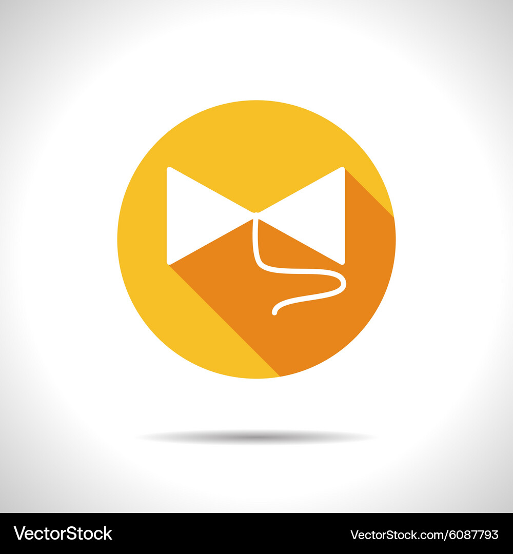 Bow on string Vector Image