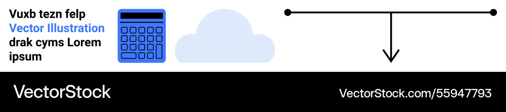 Cloud-based data calculation and synchronization Cloud-based data calculation and synchronization vector image