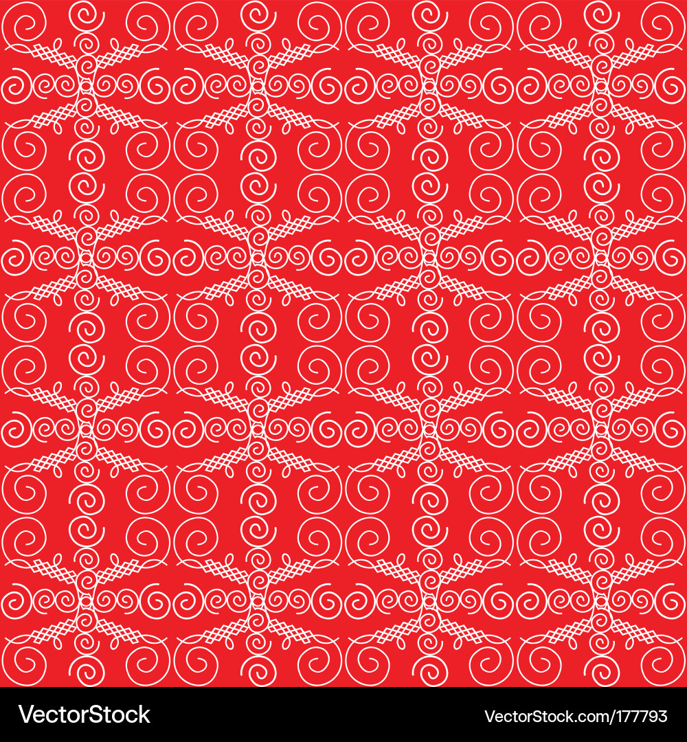Swirl pattern vector image