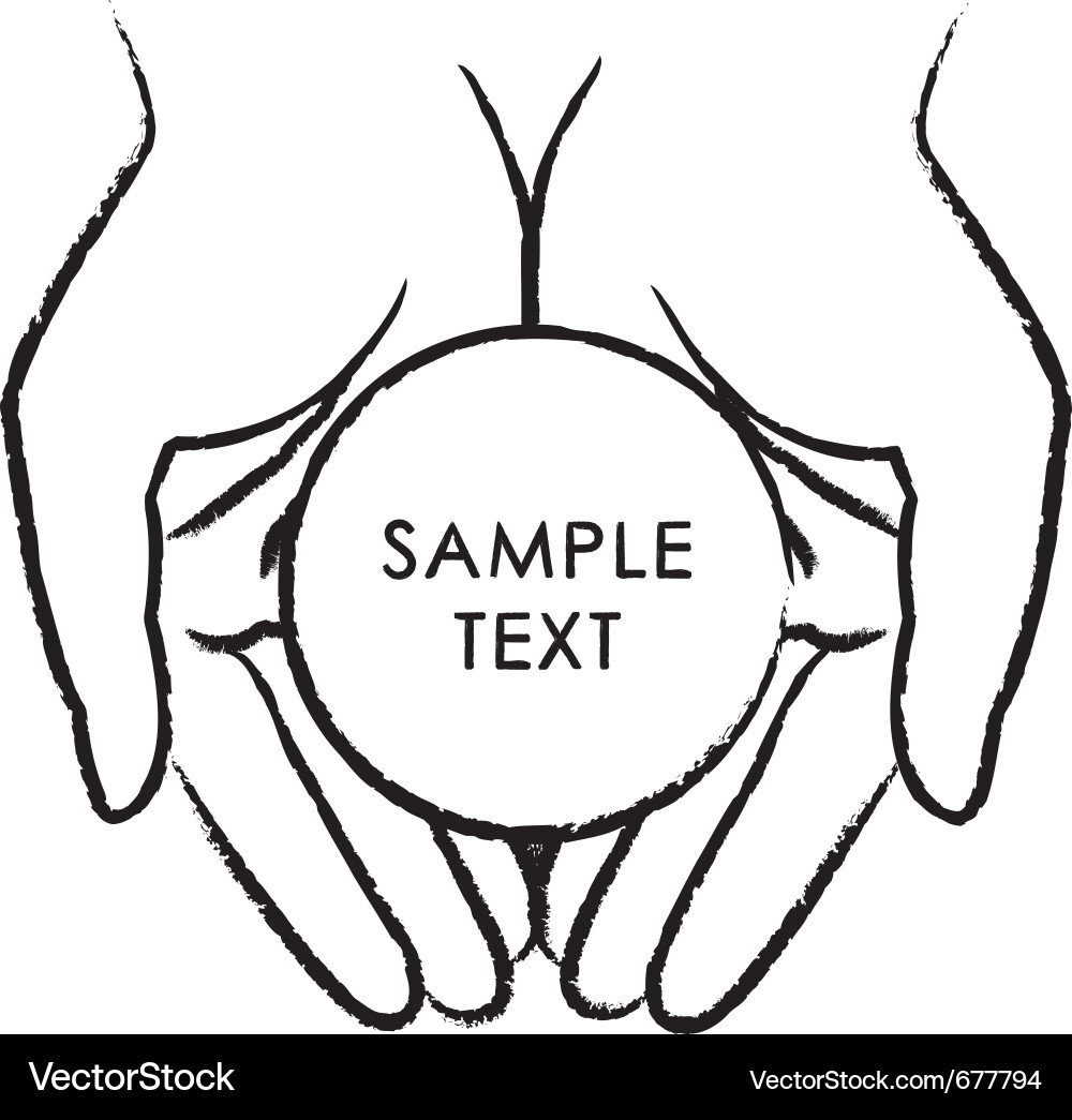Hands - Connection & Support Vector Image