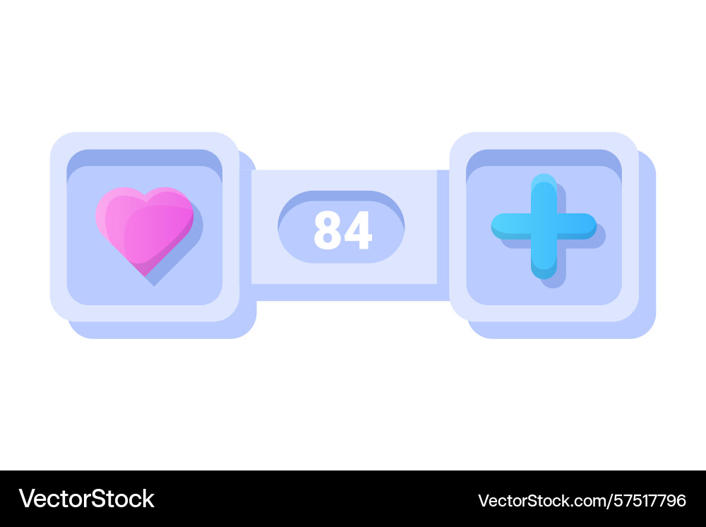 Game ui button mobile application Game ui button mobile application vector image