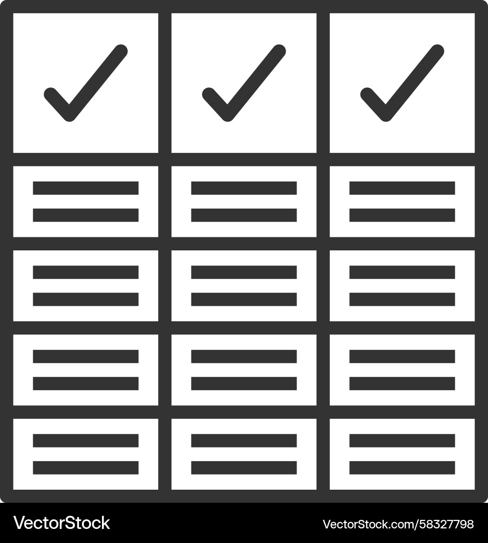 Agile Scrum Board Vector Image