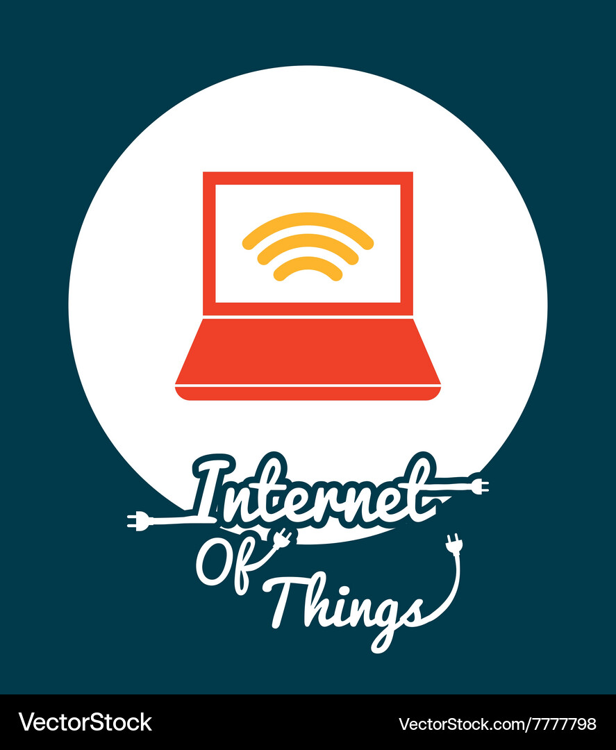 Internet of things design Vector Image