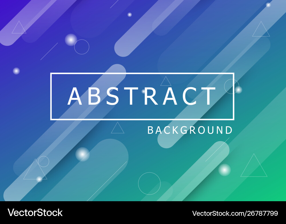 Dynamic Abstract Shapes Background vector image