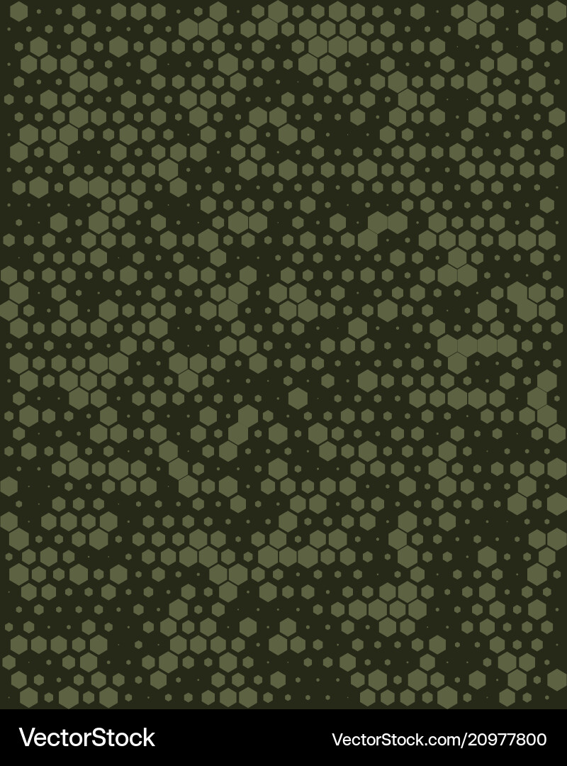 Digital Camo Pattern Vector Image