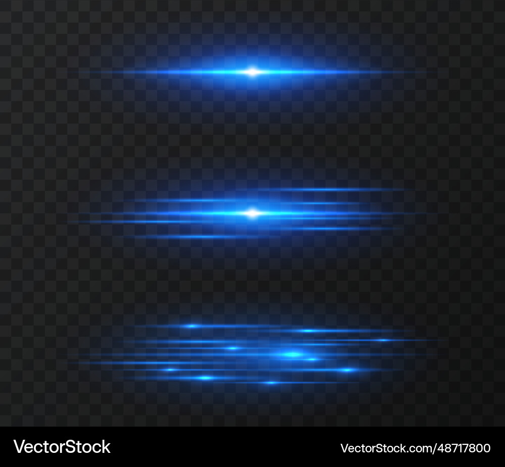 Dynamic Light Burst Effect vector image