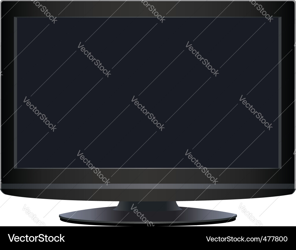 Lcd screen Vector Image
