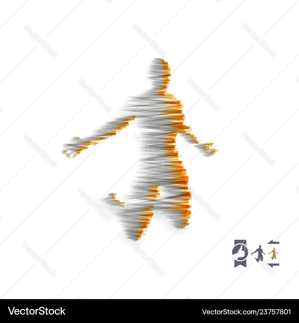 Man kneeling and praying to god 3d human body Man kneeling and praying to god 3d human body vector image