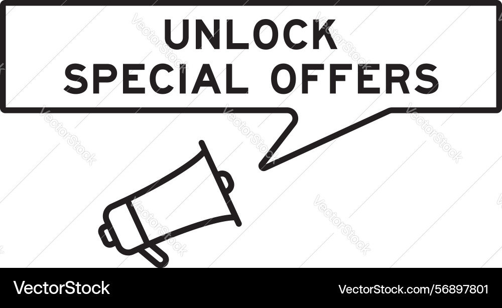 Megaphone icon with speech bubble in word Vector Image